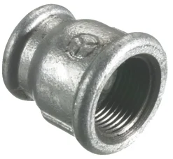Formmuffe galvaniseret 1" x 3/4"