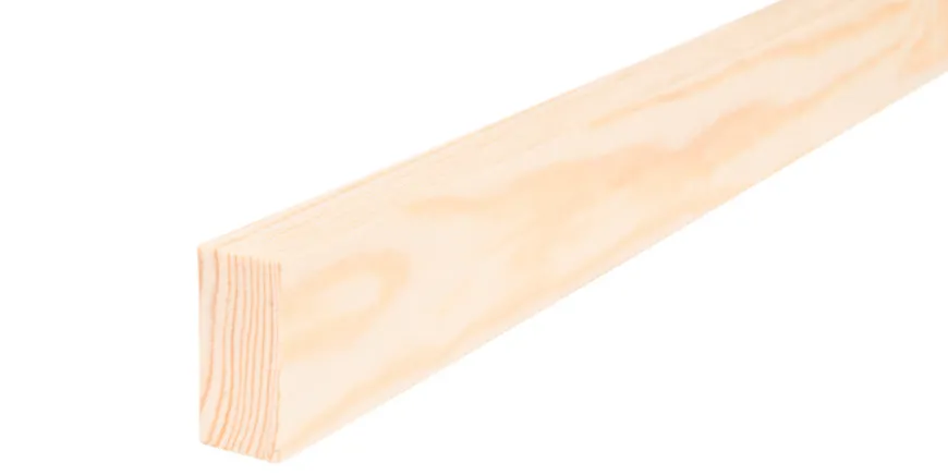 Forrammetræ fyr 21 x 43 x 1200 mm