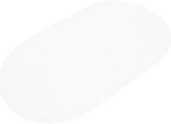 GEYSER® skridsikker bademåtte 69 x 39 cm hvid