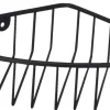 GEYSER® trådhylde hjørne enkelt sort