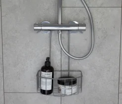 GEYSER® trådkurv m/bøjleophæng mat grå