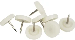 Glidesøm Ø20 mm hvid plast - 24 stk.