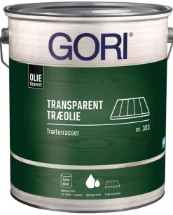 GORI 303 pine træolie til terrasser 5 liter