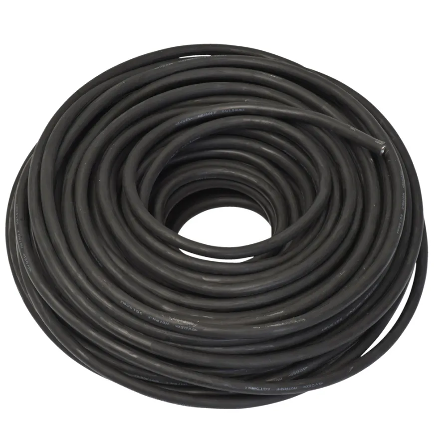 Gummikabel 5 x 1,5 mm² 50 meter