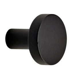 Habo Alvin møbelknop sort Ø25 mm
