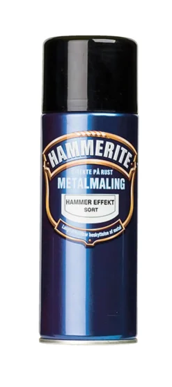 Hammerite metalmaling sort hammereffekt 400 ml
