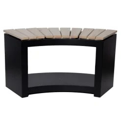 Havebænk med brændedepot 90,2 x 37,8 x 48 cm