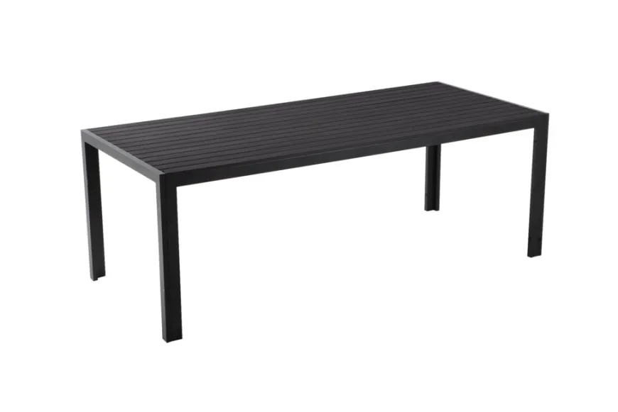 Havebord Havanna 205 x 90 cm i aluminium og nonwood - Sunlife®