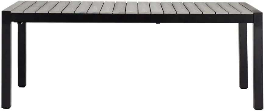 Havebord 205/275 x 100 cm alu/nonwood - Outfit