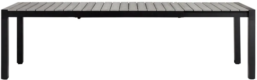 Havebord 205/275 x 100 cm alu/nonwood - Outfit