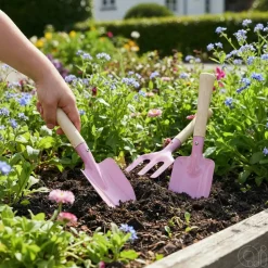 Haveredskaber til børn 3-pk. lyserød - Garden®