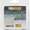 Hæfteklammer 12 mm nr. 10J 1000 stk. - Probuilder
