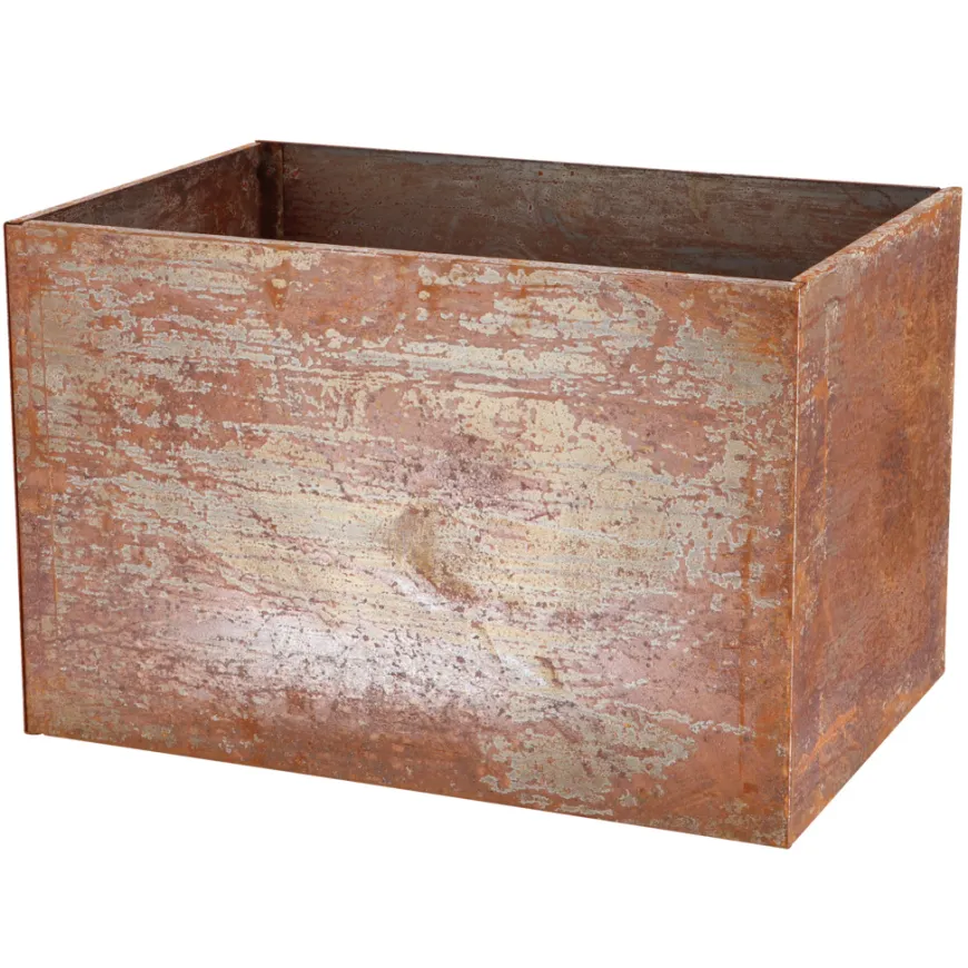 Højbed m/bund rust 60 x 40 x 40 cm