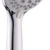 Håndbruser Ø100 mm 5-jet krom - REN