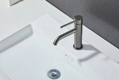 Håndvaskarmatur Slim vinkel gunmetal