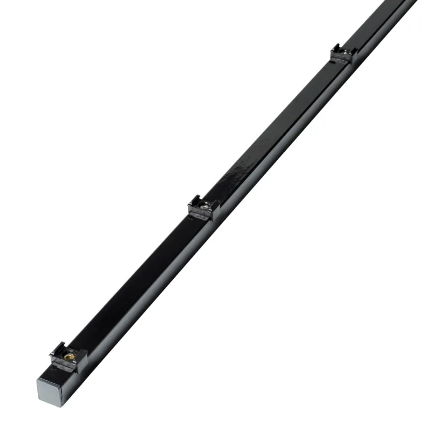 HORTUS stolpe t/panelhegn sort 4 x 4 x 150 cm