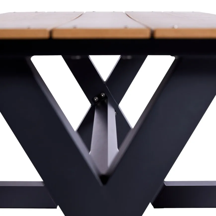 HORTUS X-model nonwood/alu 176 x 151 cm