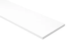 Hylde melamin hvid 22 mm x 30 x 120 cm