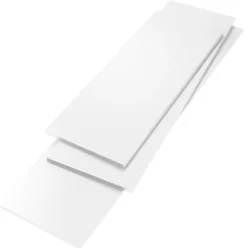 Hylde melamin hvid 16 mm x 30 x 80 cm