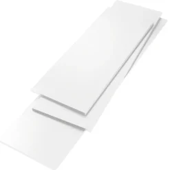 Hylde melamin hvid 16 mm x 30 x 120 cm