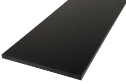 Hylde melamin sort 16 mm x 30 x 80 cm