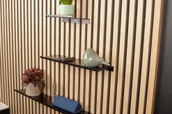 Hylde til akustikpanel 40 cm sort
