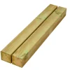 Imprægneret stolpe høvlet 90 x 90 x 2700 mm