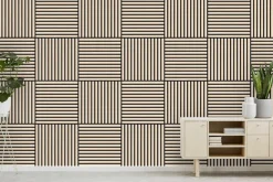 Jangal Modular Wall akustikpanel 52 x 52 cm - Letea Oak