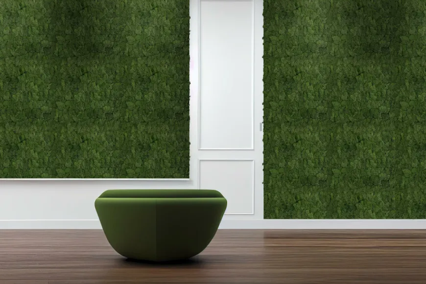 Jangal Modular Wall mospanel 52 x 52 cm - Dark Green