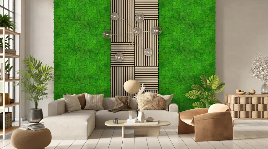 Jangal Modular Wall mospanel 52 x 52 cm - Rich Green