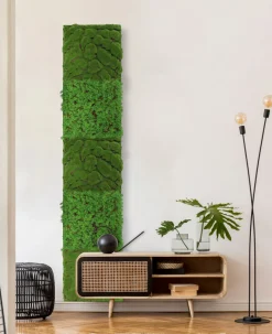 Jangal Modular Wall mospanel 52 x 52 cm - Dark Green Bulk