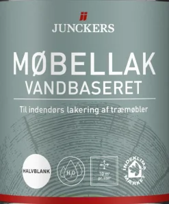 Junckers Møbellak halvblank vandbaseret 0,75 liter