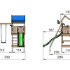 Jungle Gym Home legetårn m/gyngemodul