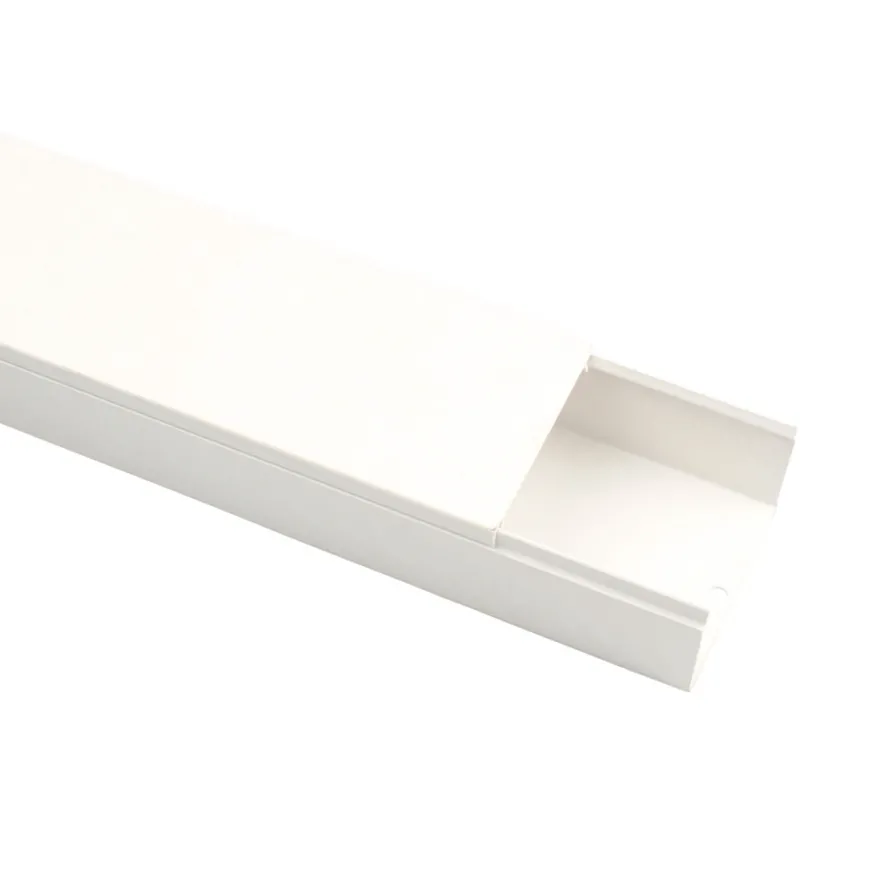 Kabelkanal hvid 16 x 16 mm selvklæbende - Elworks