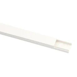 Kabelkanal hvid 16 x 16 mm selvklæbende - Elworks