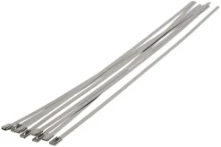 Kabelstrips 360 mm rustfrit stål 10 stk.