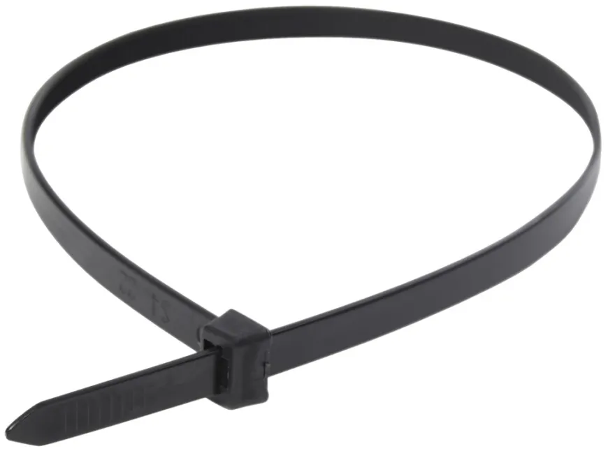 Kabelstrips 400 mm sort 50 stk.