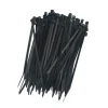 Kabelstrips 100 mm sort 100 stk. - Elworks