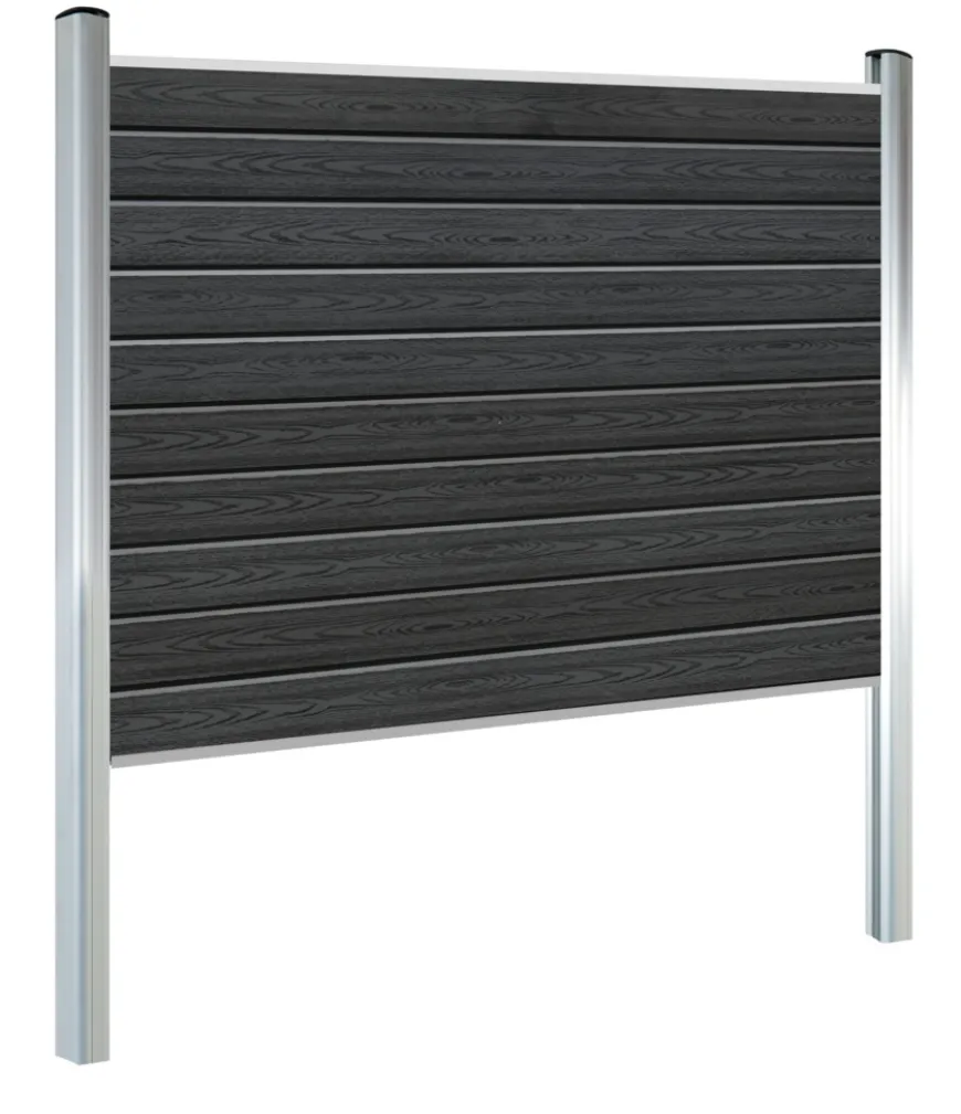 Kirkedal Alu hegn startsæt 128 x 180 cm