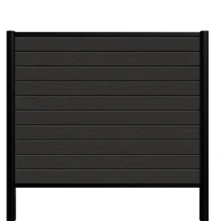 Kirkedal Alu Light hegn startsæt sort 156 x 150 cm