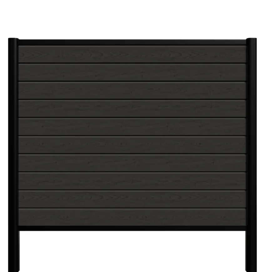 Kirkedal Alu Light hegn startsæt sort 156 x 150 cm