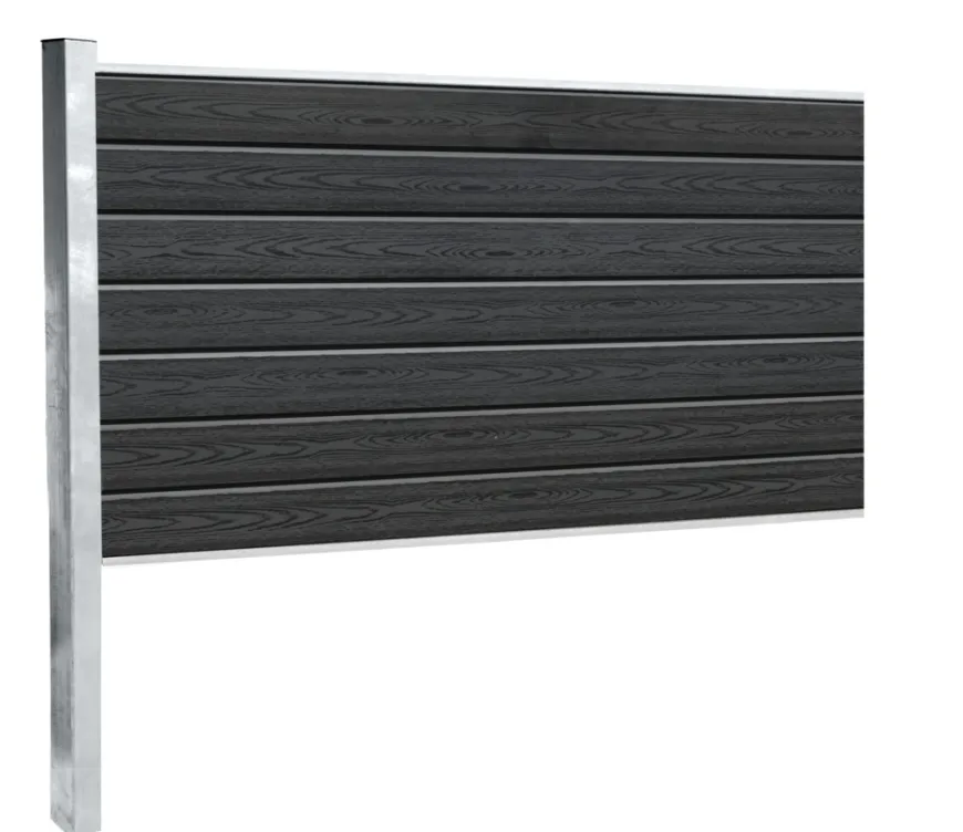 Kirkedal galvaniseret hegn K1 tilkøbssæt 90 x 180 cm