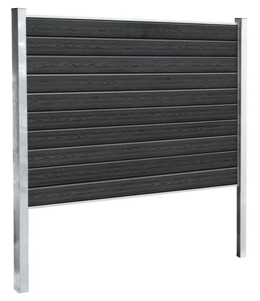 Kirkedal galvaniseret hegn K1 startsæt 140 x 180 cm