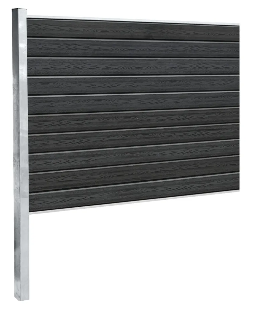 Kirkedal galvaniseret hegn K1 tilkøbssæt 140 x 180 cm