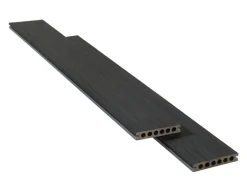 Kirkedal Heimdal terrassebrædder komposit Black/Grey 22x130x4000 mm