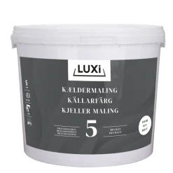 Kældermaling 2 hvid 5 liter - LUXI®