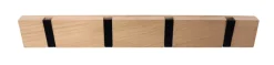 Knagerække flex lys eg 4 knager 40 cm