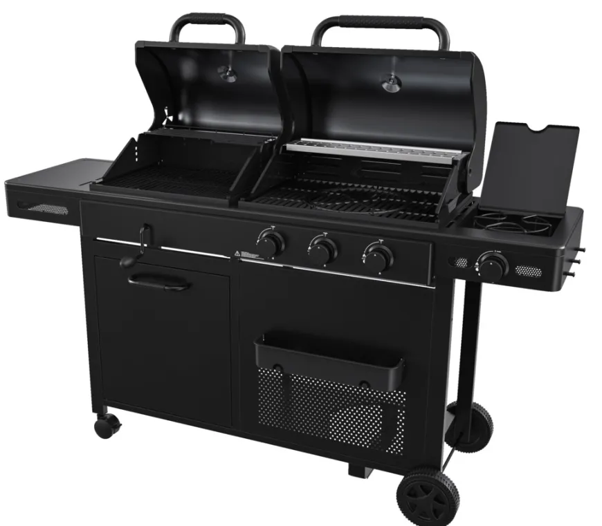 Kombigrill til gas og kul - Grillexpert®