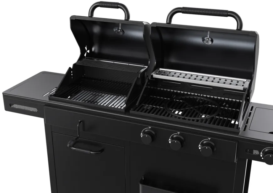 Kombigrill til gas og kul - Grillexpert®