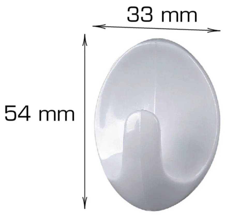 Krog selvklæbende 50 mm 2 stk.